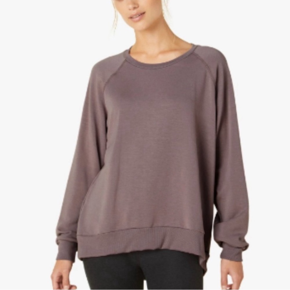 Beyond Yoga Saturday Oversized Pullover Mauve Sweatshirt (Medium) **Like New**
